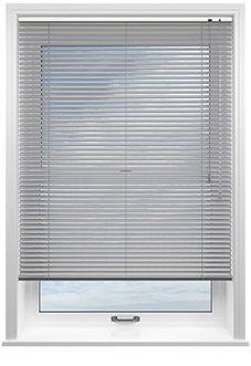 Wow Factor, Brushed Steel - Venetian Blind